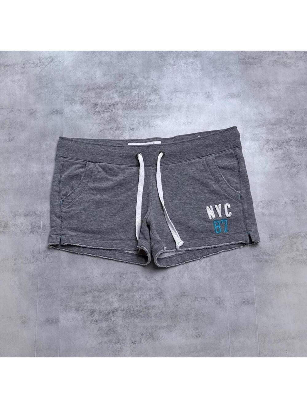 Y2K Aeropostale grey mini sweat shorts
